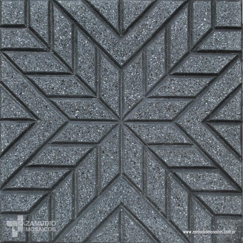 Imagen de Espiga fondo negro granito blanco y v/alpes 0/00 40×40