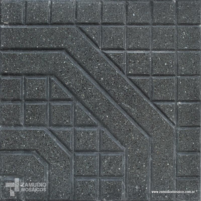 Imagen de Octógono fondo negro municipal 40×40