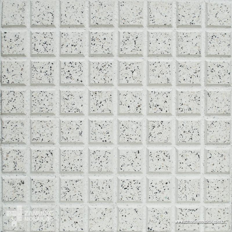 Imagen de Recto 64 panes fondo blanco brecciato 40×40
